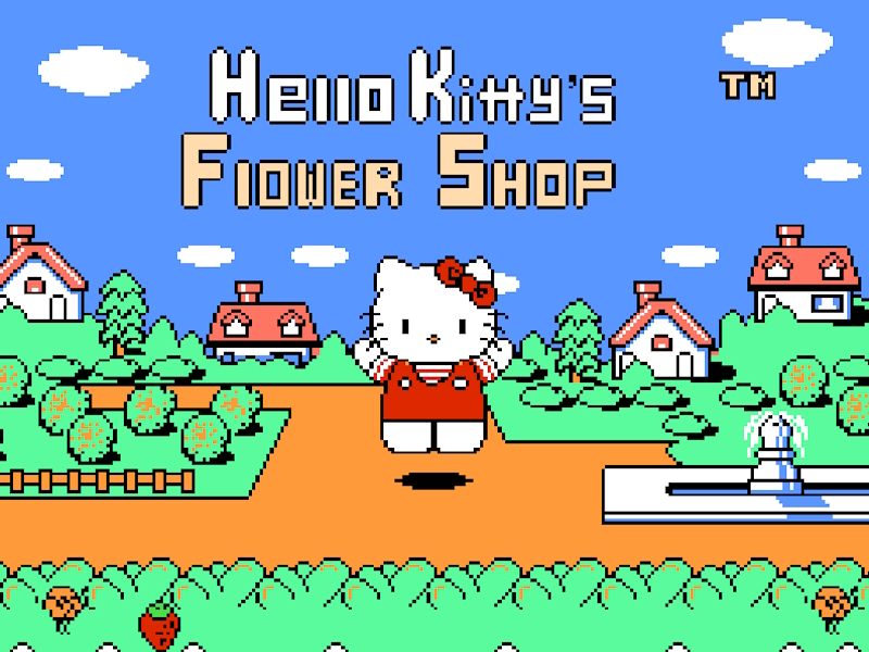 Jeu Bonjour kitty no hanabatake en ligne