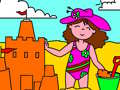 Jeu Livre de coloriage d'été  en ligne