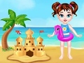 Jeu Voyage à la plage de Baby Taylor  en ligne