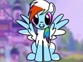 Jeu Livre de coloriage mon petit poney  en ligne