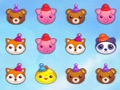Jeu Animaux de compagnie Match3  en ligne