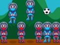 Jeu Boule de tête de ninja  en ligne