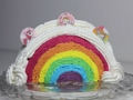 Jeu Puzzle de gâteau arc-en-ciel  en ligne