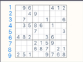 Jeu Casse-tête Sudoku classique  en ligne
