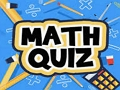Jeu Quiz Mathématiques  en ligne