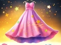 Jeu Livre de coloriage : robe de princesse  en ligne