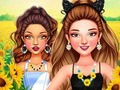 Jeu L'éclat du tournesol des célébrités  en ligne