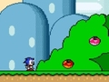 Jeu Sonic dans Super Mario World  en ligne