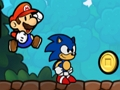 Jeu Super Mario et Sonic  en ligne
