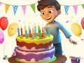 Jeu Livre de coloriage : Fête d'anniversaire  en ligne