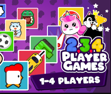 Jeu 4 jeux pour 2 joueurs  en ligne