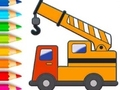 Jeu Livre de coloriage : Grue  en ligne
