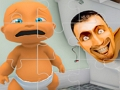 Jeu Puzzles Toilettes Skibidi  en ligne