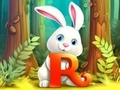 Jeu Livre de coloriage : Lettre R  en ligne