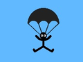 Jeu Stickman d'atterrissage  en ligne