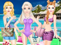 Jeu Mode de vacances d'été pour filles  en ligne