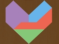 Jeu Casse-tête Tangram boisé  en ligne