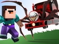 Jeu Noob contre le train araignée  en ligne