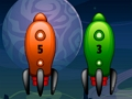 Jeu Soustraction des fusées mathématiques  en ligne
