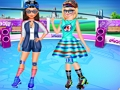 Jeu Entraînement de patinage BFF  en ligne