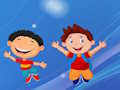 Jeu Puzzle enfants heureux  en ligne