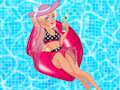 Jeu Fête flottante à la piscine  en ligne