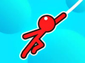 Jeu Balançoire à crochet Stickman  en ligne