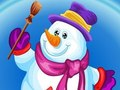 Jeu Habillage de bonhomme de neige  en ligne