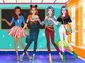 Jeu Habillage de lycée pour les filles  en ligne