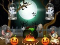 Jeu Sauvetage des fantômes jumeaux d'Halloween  en ligne