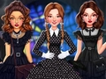 Jeu Célébrité Mercredi Addams Style  en ligne