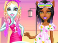 Jeu Vacances d'été Monster Girls  en ligne