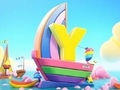 Jeu Livre de coloriage : Lettre Y  en ligne
