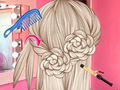 Jeu Conception de cheveux de mariage mariée  en ligne