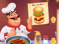Jeu La manie de cuisiner des hamburgers  en ligne