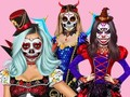 Jeu Maquilleuse d'Halloween  en ligne