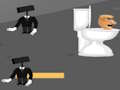 Jeu Course de folie des toilettes  en ligne