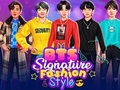 Jeu Style de mode emblématique de BTS  en ligne