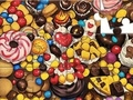 Jeu Puzzle : Chocolats  en ligne