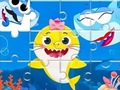 Jeu Puzzle : Bébé Requin  en ligne