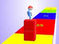 Jeu Course d'aventure cubique  en ligne