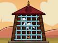 Jeu Sauvez la cigogne de la cage  en ligne