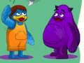 Jeu Histoire de Grimace Monster Dop  en ligne