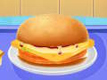 Jeu Jeu de cuisine de hamburgers  en ligne