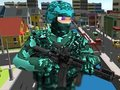 Jeu Multijoueur de combat de pixels  en ligne