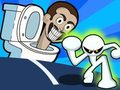Jeu Stickman contre les toilettes Skibidi  en ligne
