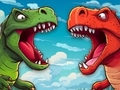 Jeu Dino World : fusionner et combattre  en ligne