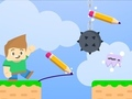 Jeu Aventures Thomas : Dessiner et effacer  en ligne