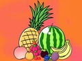 Jeu Livre de coloriage : Fruits  en ligne