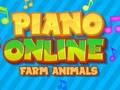 Jeu Piano en ligne Animaux de la ferme  en ligne